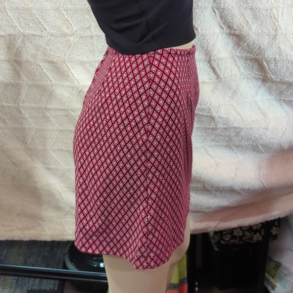 Skirt size S 3 4 misses small red mini - Picture 4 of 13